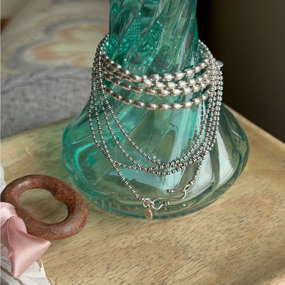 2 Retired Pandora Necklaces - Picture 1 of 5